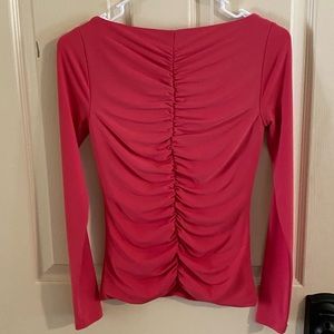 J. Crew gathered jersey top size XXS